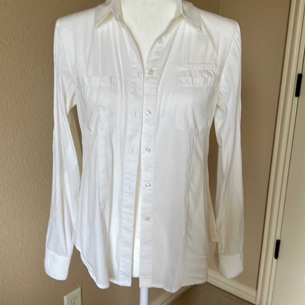 BCBG white shirt